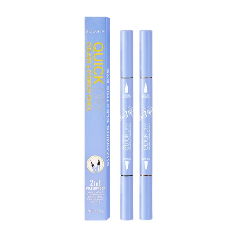 double-head-waterproof-eyeliner-pen-black-coffee-hai-wgphtr4v-1 Double head waterproof eyeliner pen with fine tip for long-lasting wear in black and coffee colors