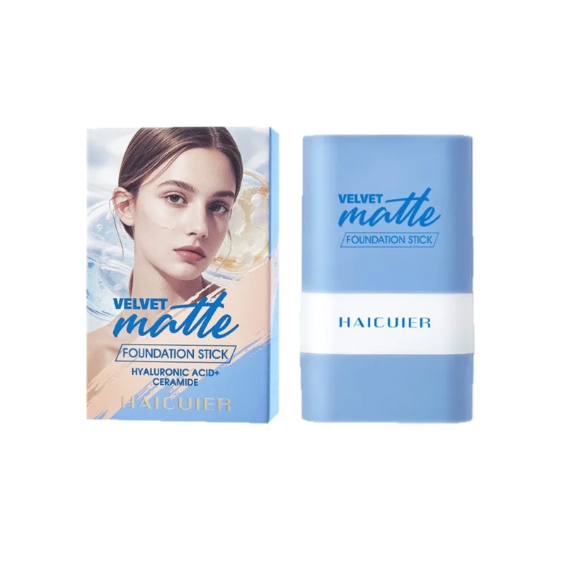 Flawless Long-Lasting Foundation Stick Waterproof and Sweatproof Concealer Makeup Stick for Natural Coverage