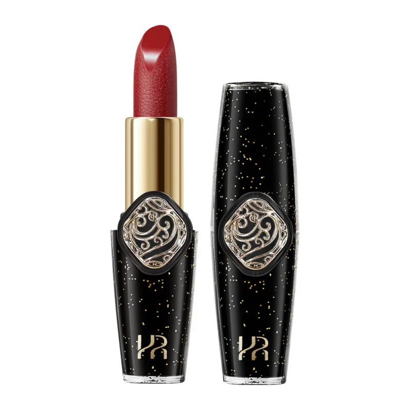 High pigmentation velvet matte lipstick with soft fog finish, long-lasting non-fading formula